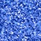 Glitter seamless texture. Actual blue particles. Endless pattern made of sparkling hearts. Impressiv