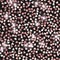 Glitter seamless texture. Actual pink particles. Endless pattern made of sparkling hearts. Positive