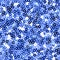 Glitter seamless texture. Admirable blue particles