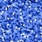 Glitter seamless texture. Admirable blue particles. Endless pattern made of sparkling squares. Uniqu