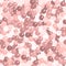 Glitter seamless texture. Admirable pink particles. Endless pattern made of sparkling spangles. Perf