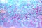 Glitter shine dots confetti. Abstract light blur blink sparkle defocus background