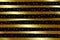 Glitter stripe pattern, gold and black color.