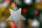 Glittered Star Ornament for Christmast Tree