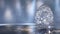 Glittering Diamond-Studded Easter Egg on Luxe Backdrop