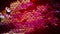 Glittering fabric sequin background red gradient