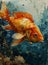 Glittering Goldfish: A Deep Pond Adventure Through a Gritty Silk