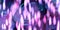 Glittering purple lights with dark background, 3d rendering