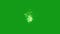 Glitters particles green screen motion graphics