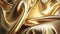 Glittery creamy gold silk texture background, realistic, silky gold satin