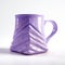 Glittery Purple 3d Printed Mug With Precise Nautical Detail