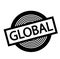 Global black stamp