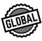 Global black stamp