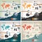 Global business info-graphics