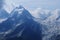 Global clima change: Glacier at Bernina-Peak, Upper Engadin, GraubÃ¼nden, Swiss Alps.