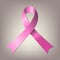 Global collaboration breast cancer awareness concept illustration. Seamless pattern background made of ribbon symbols.  Breast Can