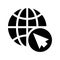 Global cursor glyphs icon