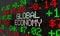 Global Economy Stock Market Ticker Trading