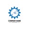 Global Engineer World Gear Logo Design Template