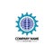 Global Engineer World Gear Logo Design Template