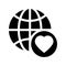 Global favorite glyphs icon