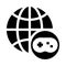 Global game glyphs icon