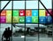 Global Goals displayed in Spanish at airport