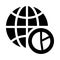 Global graph glyphs icon