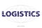 Global logistics network. Map global logistics partnership connection. White similar globe and logistics icons.