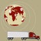 Global network of commercial road cargo trucking