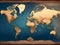 Global Perspectives: Adorn Your Space with Captivating World Map Artwork!