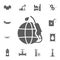 global refueling icon. Detailed set of Oil icons. Premium quality graphic design sign. One of the collection icons for websites, w