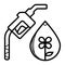 Global refueling icon. Element of oil and gas icon