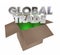 Global Trade Cardboard Box Goods International Exports