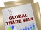 GLOBAL TRADE WAR concept