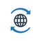 Global transaction icon