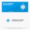 Globe, Business, Connect, Connection, Global, Internet, World SOlid Icon Website Banner and Business Logo Template