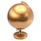 Globe golden blank planet Earth global geography icon