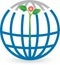 Globe leaf logo