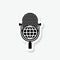 Globe News microphone sticker icon
