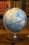 Globe in old library