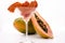 Globose body and tangerine pulp - Papaya
