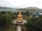 Glod buddha,the largest in the world at Nakhon Ratchasima,Thailand