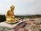 Glod buddha,the largest in the world at Nakhon Ratchasima,Thailand