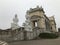 The Gloriette in the garden of Schonbrunn Palace in Vienna, Austria.