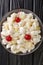 Glorified Rice is a cold dessert salad made with rice, crushed pineapple, marshmallows, sweetened whipped cream, and maraschino