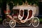 Glorious Beauty: Vintage Carriages Revolving in Nostalgic Splendo