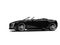 Glorious modern black cabriolet super car