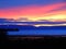 Glorious sunset over the Isle of Arran