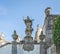 Glory Statue at Three Virtues Stairway at Sanctuary of Bom Jesus do Monte - Braga, Portugal